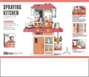 63 cm spray kitchen (with spray, lighting, water features) 42 PCS, not package electric 3 * 1.5 AA product reference CHT174620