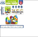DIY Assembly 3D Building Block Track Car 81pcs product reference CPS342092