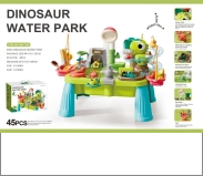 Dinosaur Water Play Set, Electric Water Spray Play Station with 45-Piece Set (Spray Dinosaur) – Batt product reference CPS349136