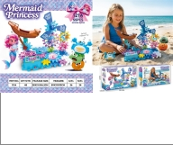 Mermaid Princess Gear-Driven Rotating Building Blocks: Underwater World Playground—Educational and D product reference CPS350174